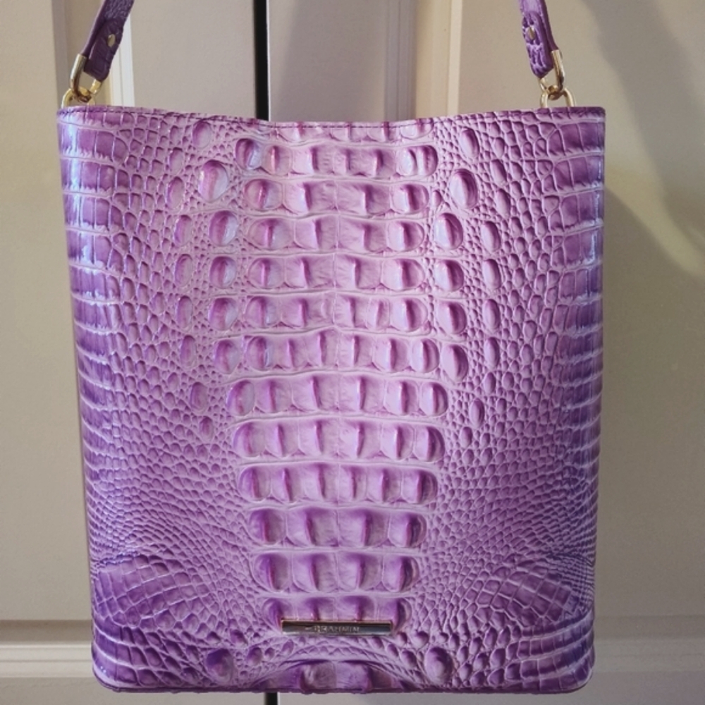 Brahmin Lilac Essence Celina Shoulder Bag